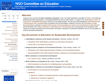 Tablet Screenshot of congo-education.net